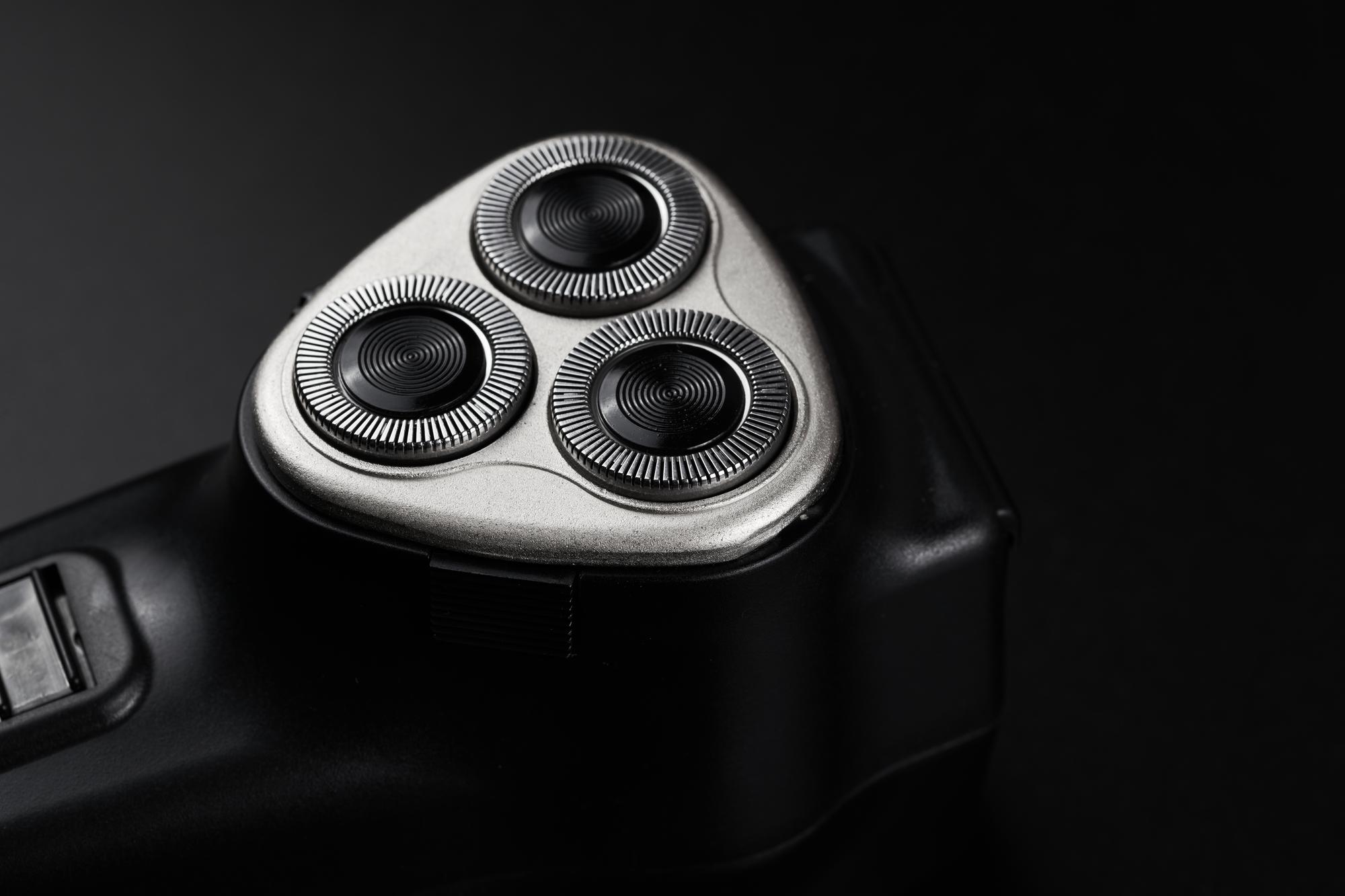 Close-up of premium game controller with leather
